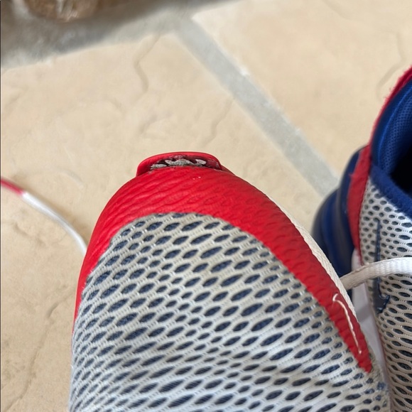 Nike kids Air Max Red and Blue Sneakers - Picture 4 of 12